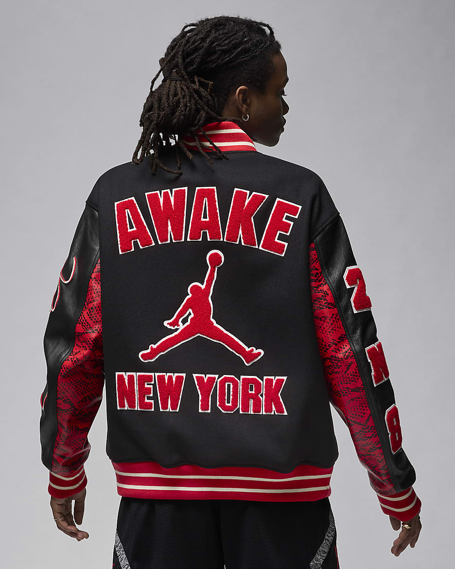 NIKE公式】ジョーダン x アウェイク NY メンズ バーシティ ジャケット.オンラインストア (通販サイト)